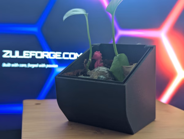 Planter for IKEA SKÅDIS Pegboard by ZuleForge