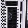 3D printed snap-fit PCIe slot covers installed in unused vertical GPU slots of NR200