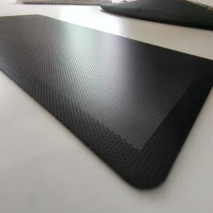 Magnetic dust filter covering ventilation panel on Cooler Master NR200 case